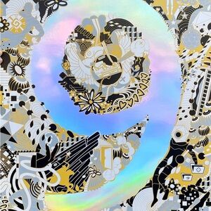 Holographic Art Print